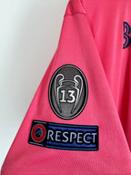 REAL MADRID 2020/2021 AWAY FOOTBALL JERSEY - BENZEMA #9 (L)