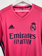 REAL MADRID 2020/2021 AWAY FOOTBALL JERSEY - BENZEMA #9 (L)