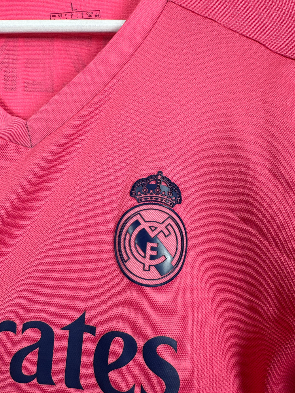 REAL MADRID 2020/2021 AWAY FOOTBALL JERSEY - BENZEMA #9 (L)