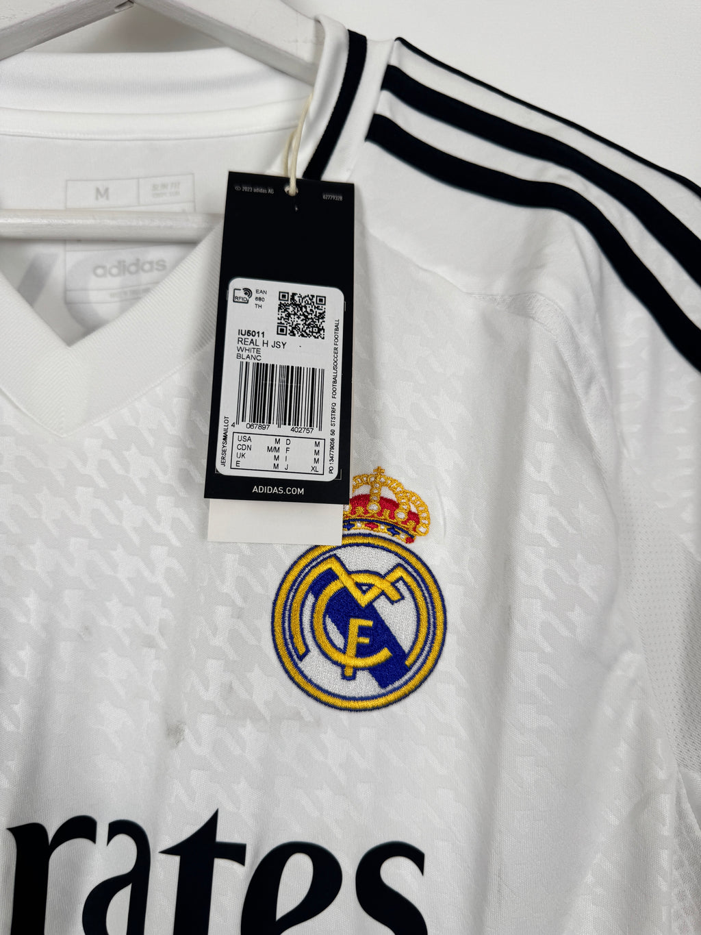 REAL MADRID 2024/2025 HOME FOOTBALL JERSEY - RODRYGO #11 (M)