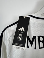 REAL MADRID 2024/2025 HOME FOOTBALL JERSEY - MBAPPÉ #9 (M)