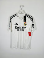 REAL MADRID 2024/2025 HOME FOOTBALL JERSEY - MBAPPÉ #9 (M)
