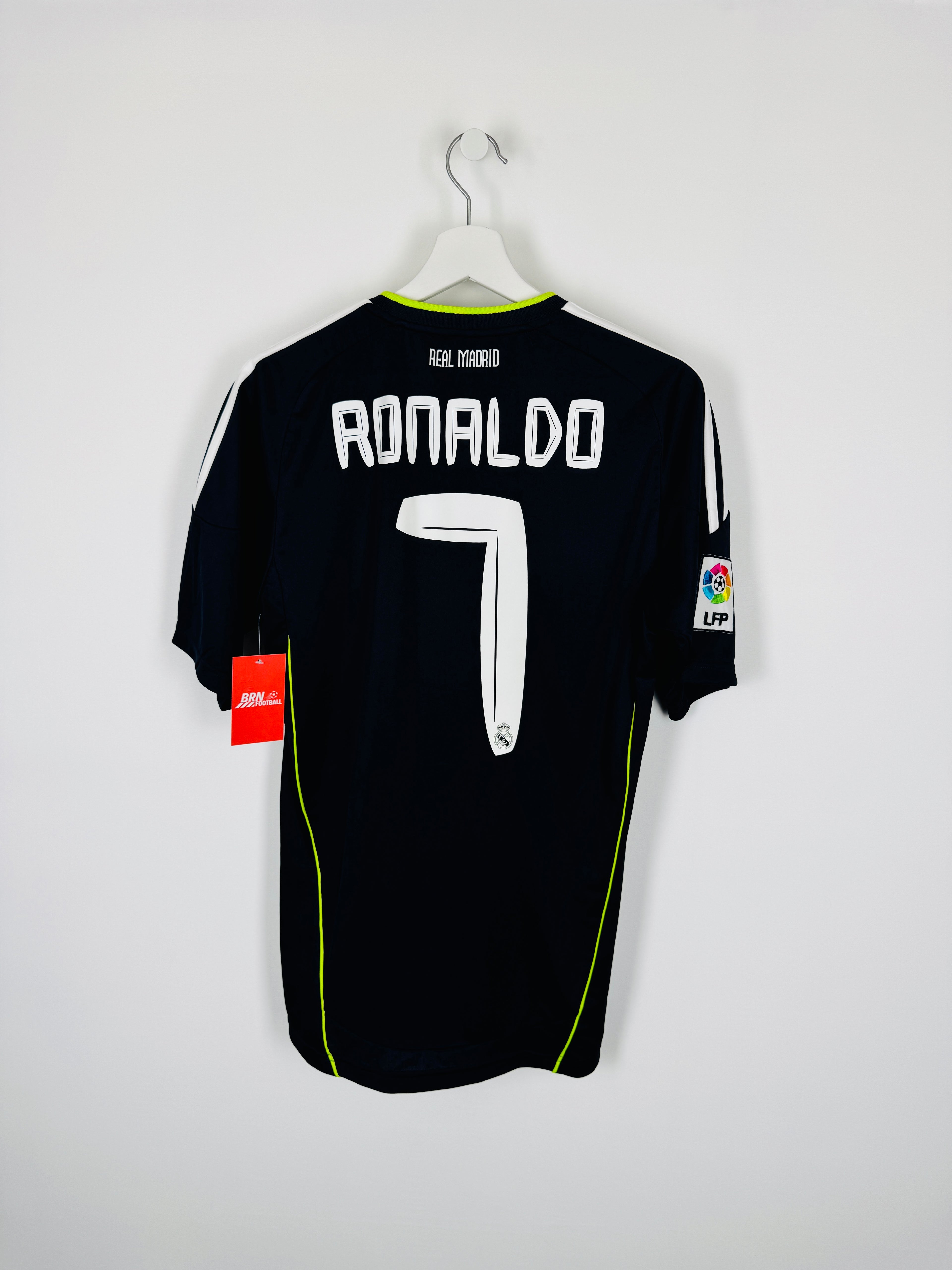 REAL MADRID 2010/2011 AWAY FOOTBALL SHIRT - RONALDO #7 (S)