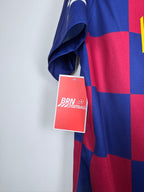 MAILLOT DE FOOTBALL BARCELONE 2019/2020 DOMICILE - LEO MESSI #10 (L)