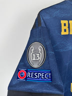 REAL MADRID 2019/2020 AWAY FOOTBALL JERSEY - BENZEMA #9 (L)
