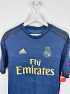 REAL MADRID 2019/2020 AWAY FOOTBALL JERSEY - BENZEMA #9 (L)