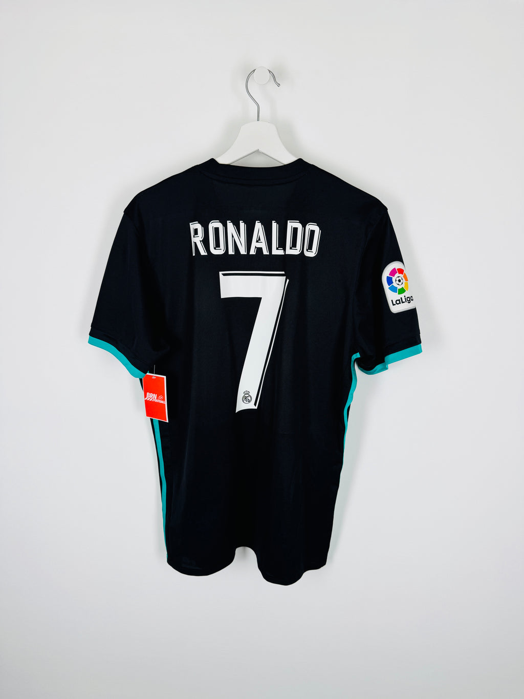 REAL MADRID 2017/2018 AWAY FOOTBALL JERSEY - RONALDO #7 (M)