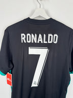 REAL MADRID 2017/2018 AWAY FOOTBALL JERSEY - RONALDO #7 (M)