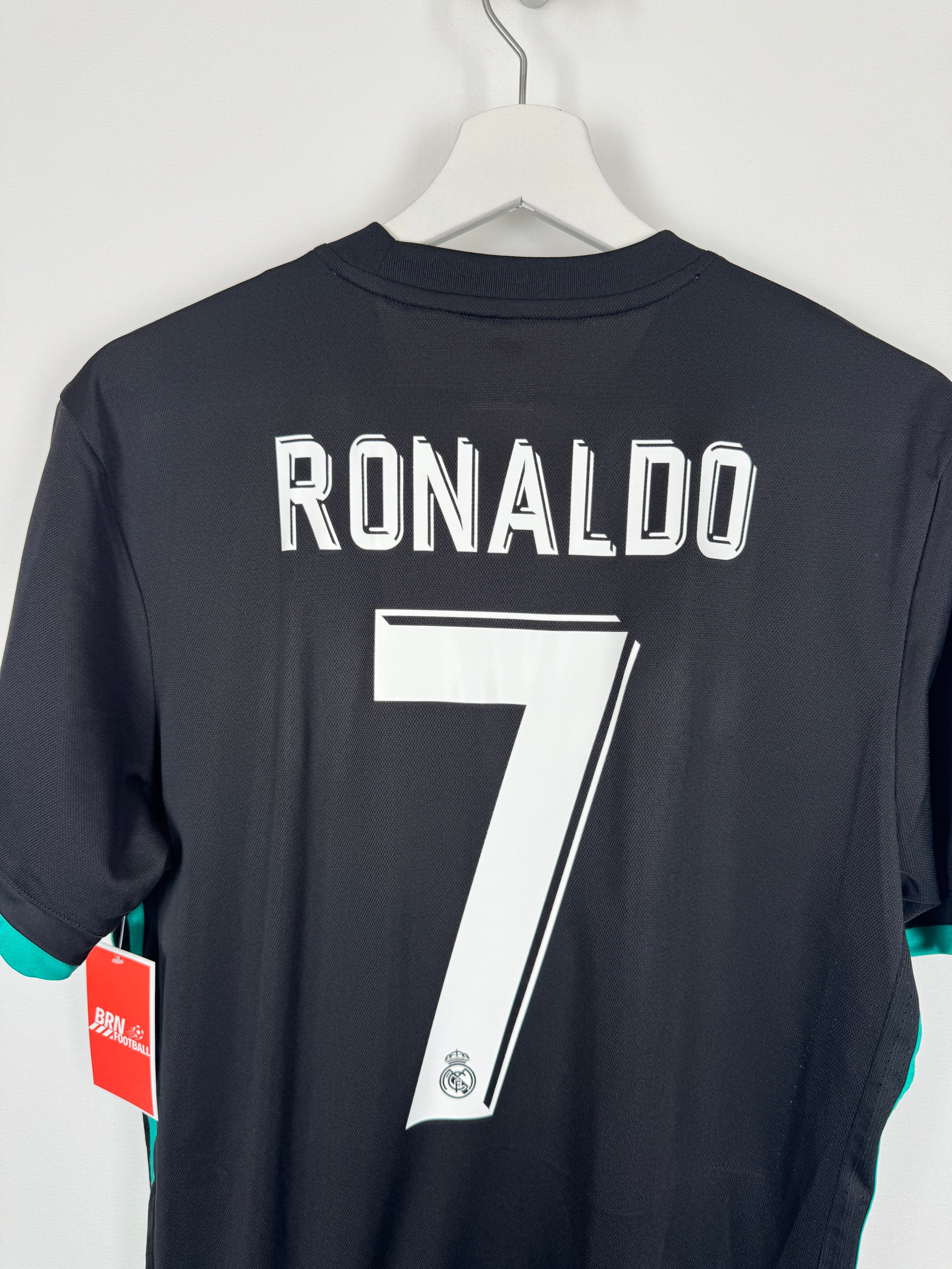 REAL MADRID 2017/2018 AWAY FOOTBALL JERSEY - RONALDO #7 (M)