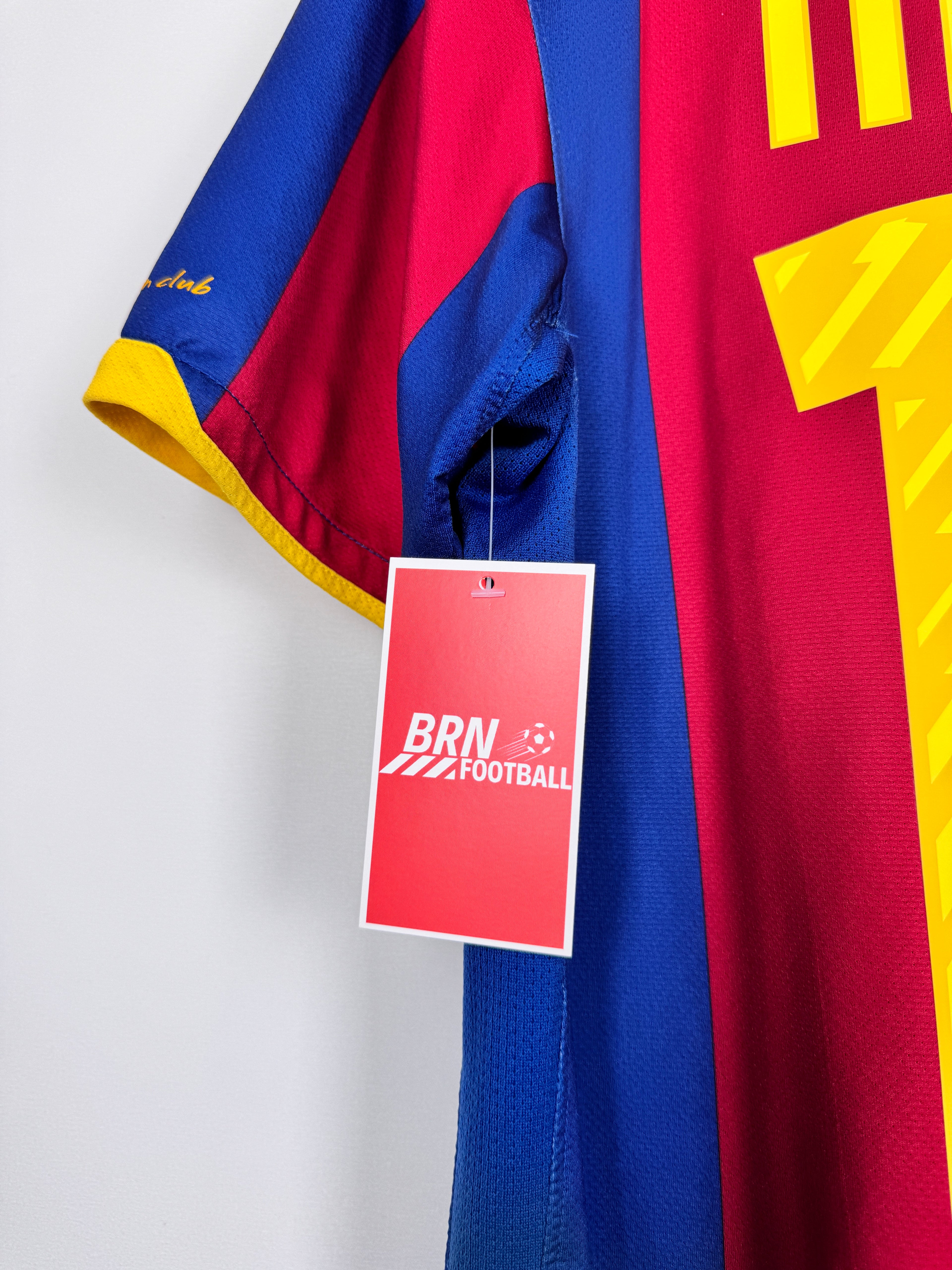 MAILLOT DE FOOTBALL BARCELONE 2010/2011 DOMICILE - LEO MESSI #10 (S)