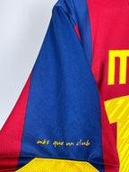 MAILLOT DE FOOTBALL BARCELONE 2010/2011 DOMICILE - LEO MESSI #10 (S)