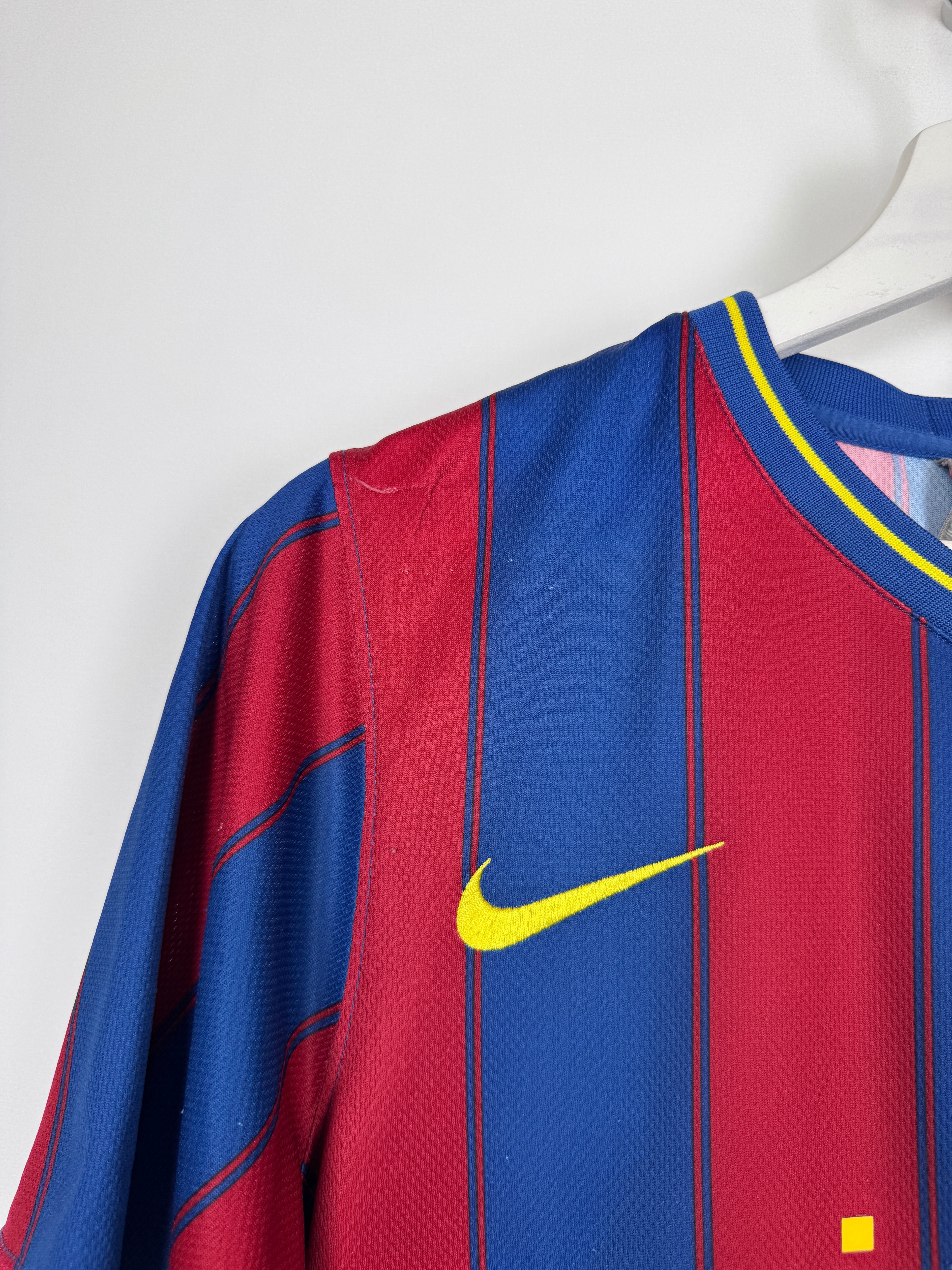 MAILLOT DE FOOTBALL BARCELONE 2009/2010 DOMICILE - ZLATAN IBRAHIMOVIC #9 (S)