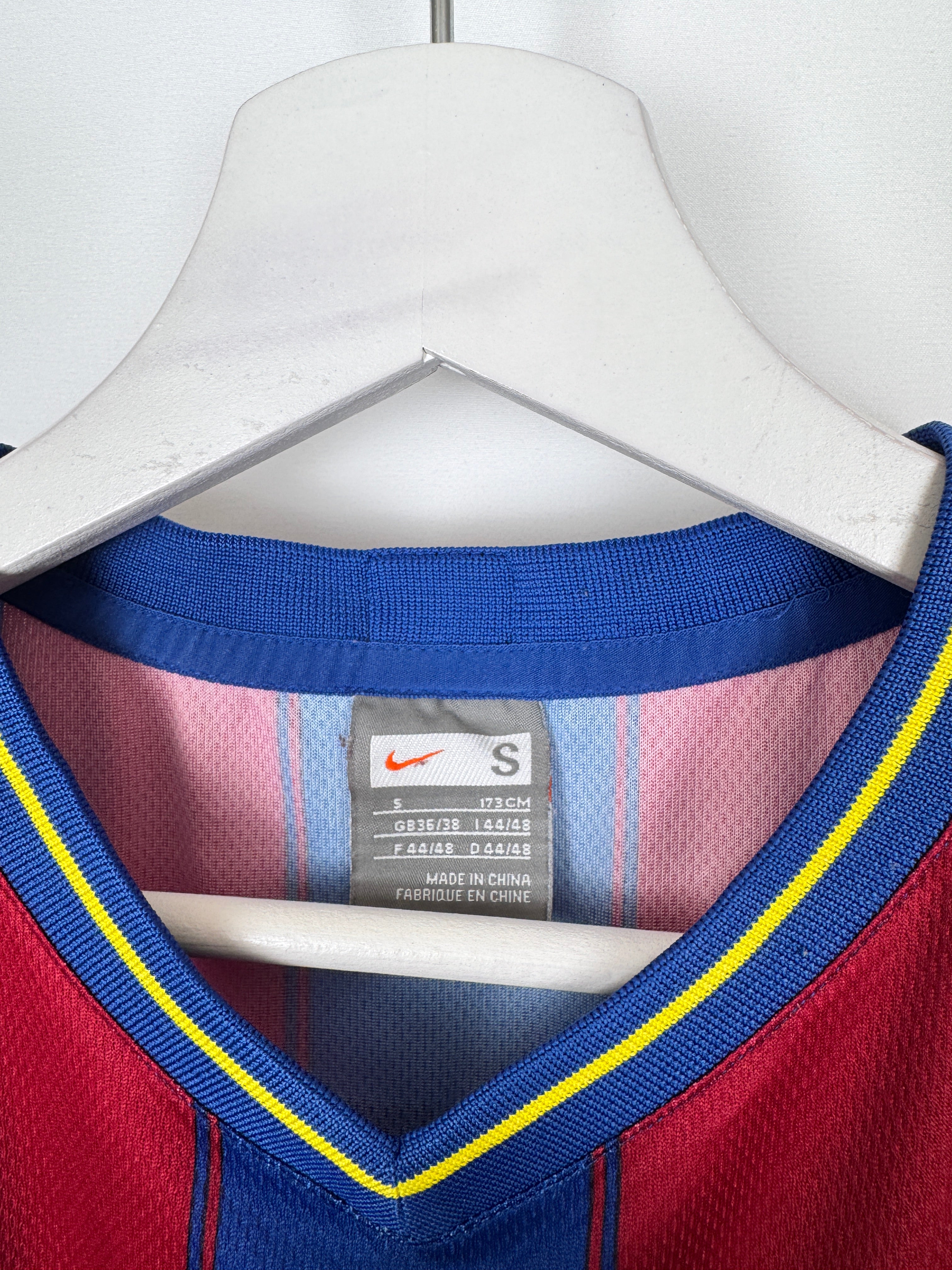 MAILLOT DE FOOTBALL BARCELONE 2009/2010 DOMICILE - ZLATAN IBRAHIMOVIC #9 (S)