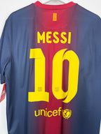 FOOTBALL JERSEY BARCELONA 2012/2013 HOME - MESSI #10 (L)