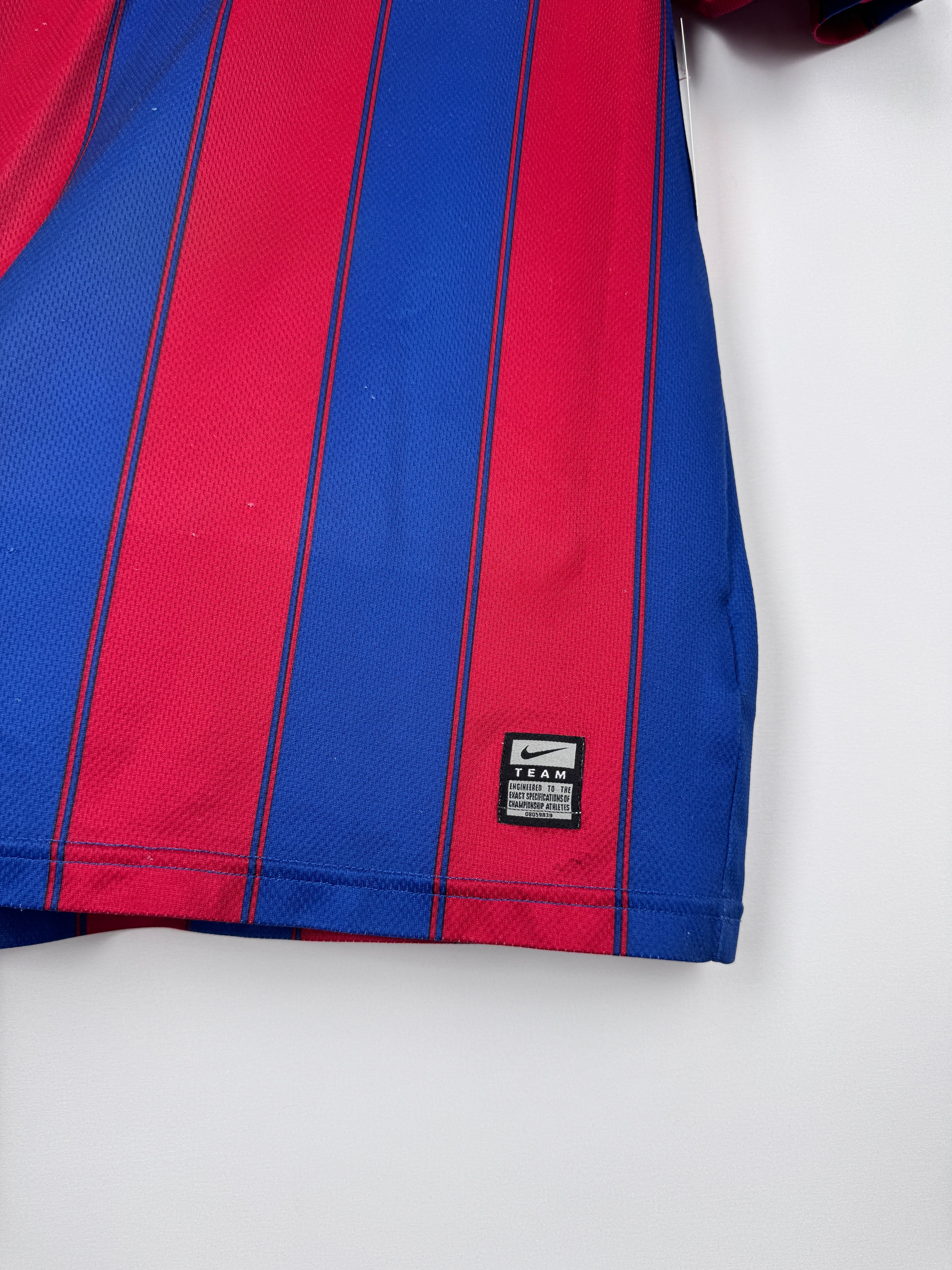 MAILLOT DE FOOTBALL BARCELONE 2009/2010 DOMICILE - ZLATAN IBRAHIMOVIC #9 (S)