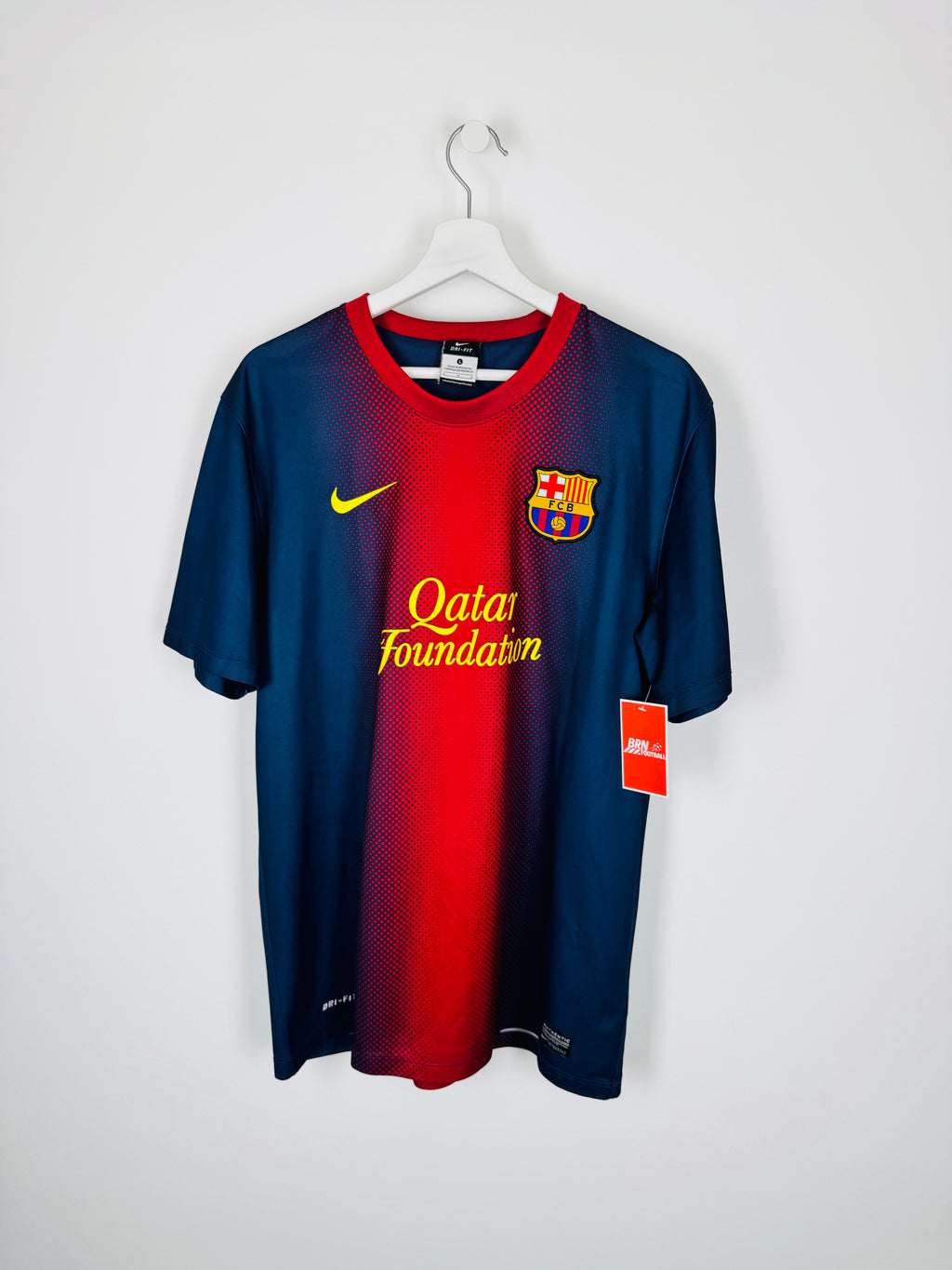 FOOTBALL JERSEY BARCELONA 2012/2013 HOME - MESSI #10 (L)