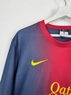 FOOTBALL JERSEY BARCELONA 2012/2013 HOME - MESSI #10 (L)