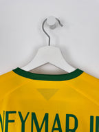 MAILLOT DE FOOTBALL BRÉSIL 2014 DOMICILE - NEYMAR JR #10 (XL)