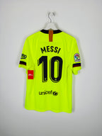 BARCELONA 2018/2019 AWAY FOOTBALL SHIRT - MESSI #10 (L)