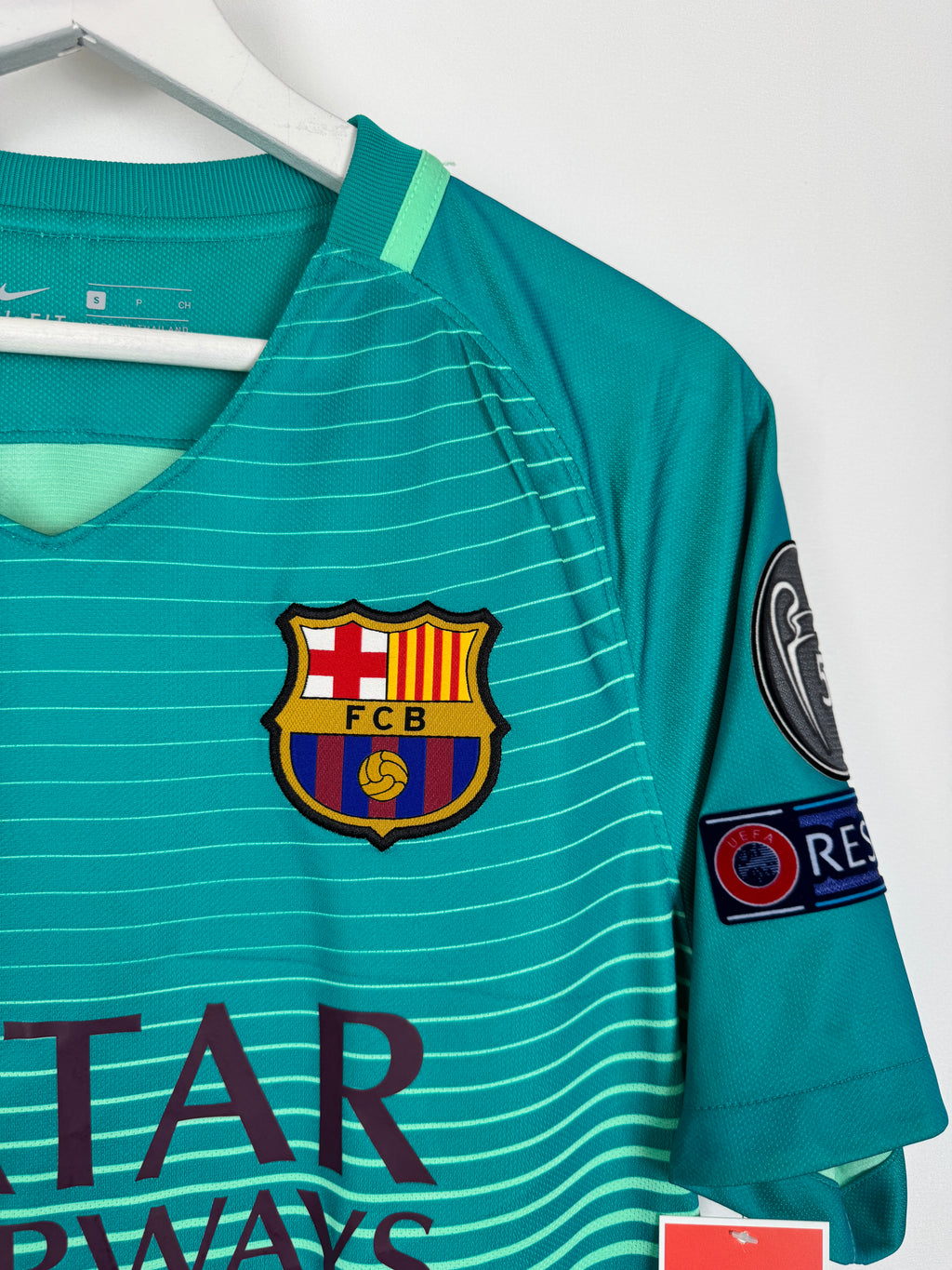 CAMISETA FÚTBOL BARCELONA 2016/2017 TERCERA - MESSI #10 (S)
