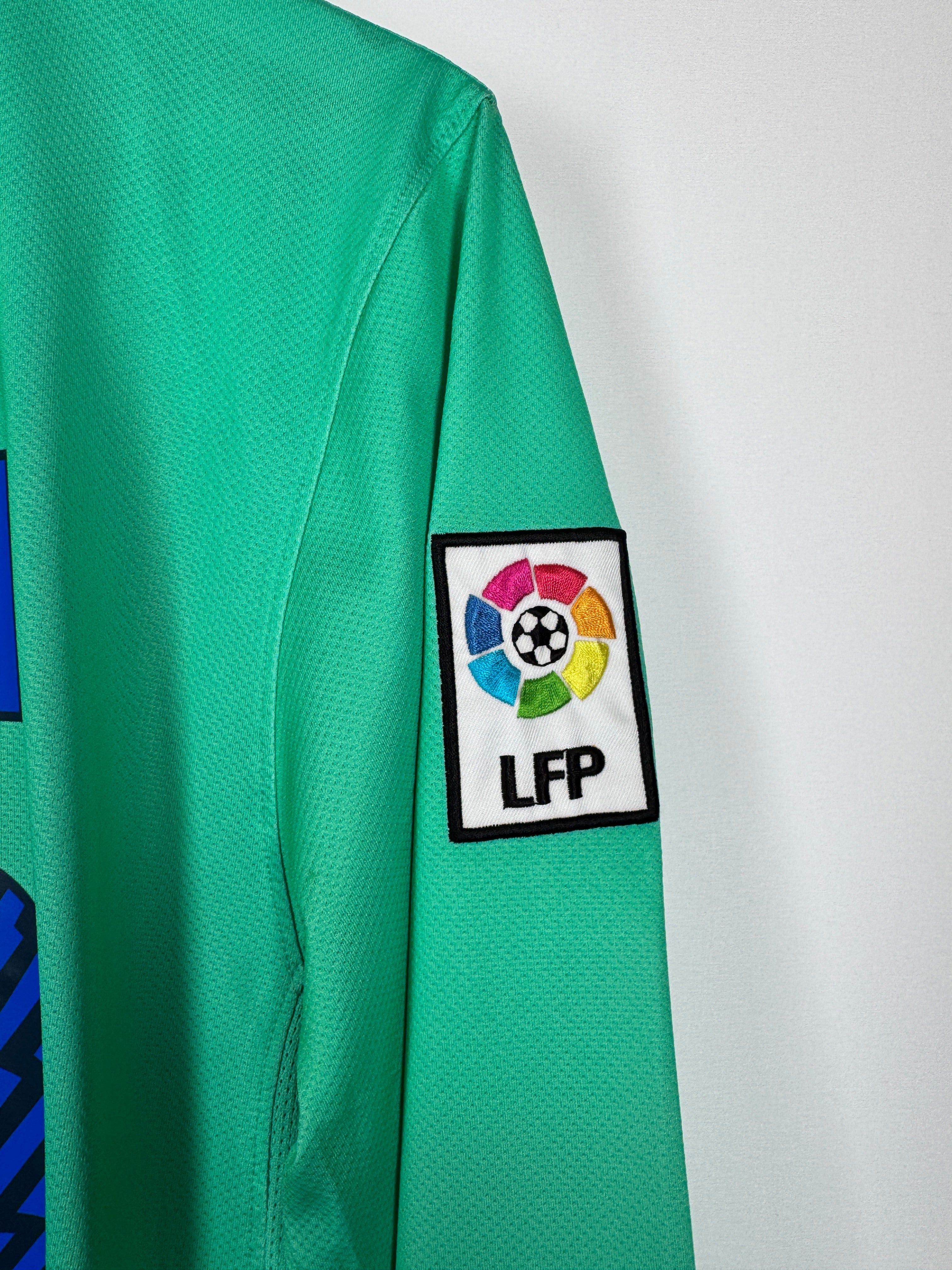 BARCELONA 2010/2011 AWAY FOOTBALL SHIRT - MESSI #10 (S)