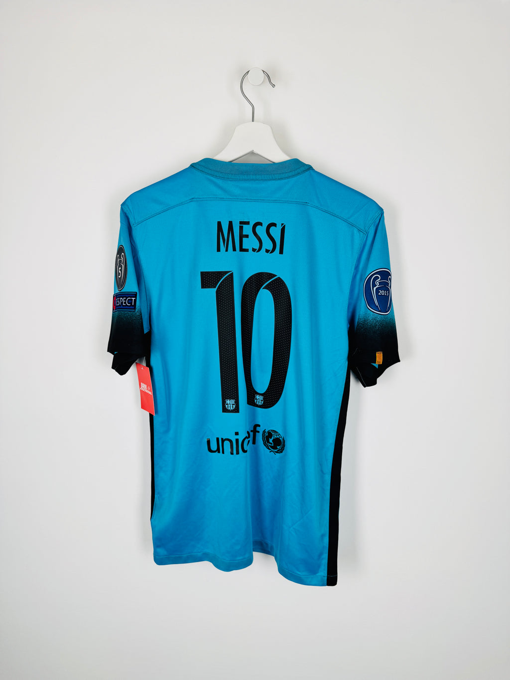 FOOTBALL JERSEY BARCELONA 2015/2016 THIRD - MESSI #10 (S)