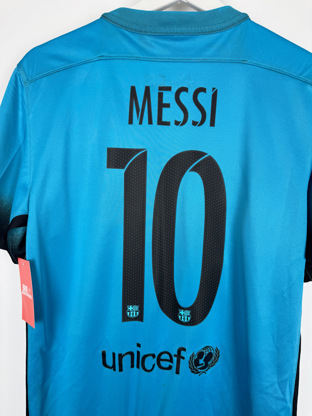 FOOTBALL JERSEY BARCELONA 2015/2016 THIRD - MESSI #10 (S)