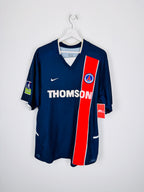 MAILLOT DE FOOTBALL PSG 2002/2003 DOMICILE - RONALDINHO #10 (L)