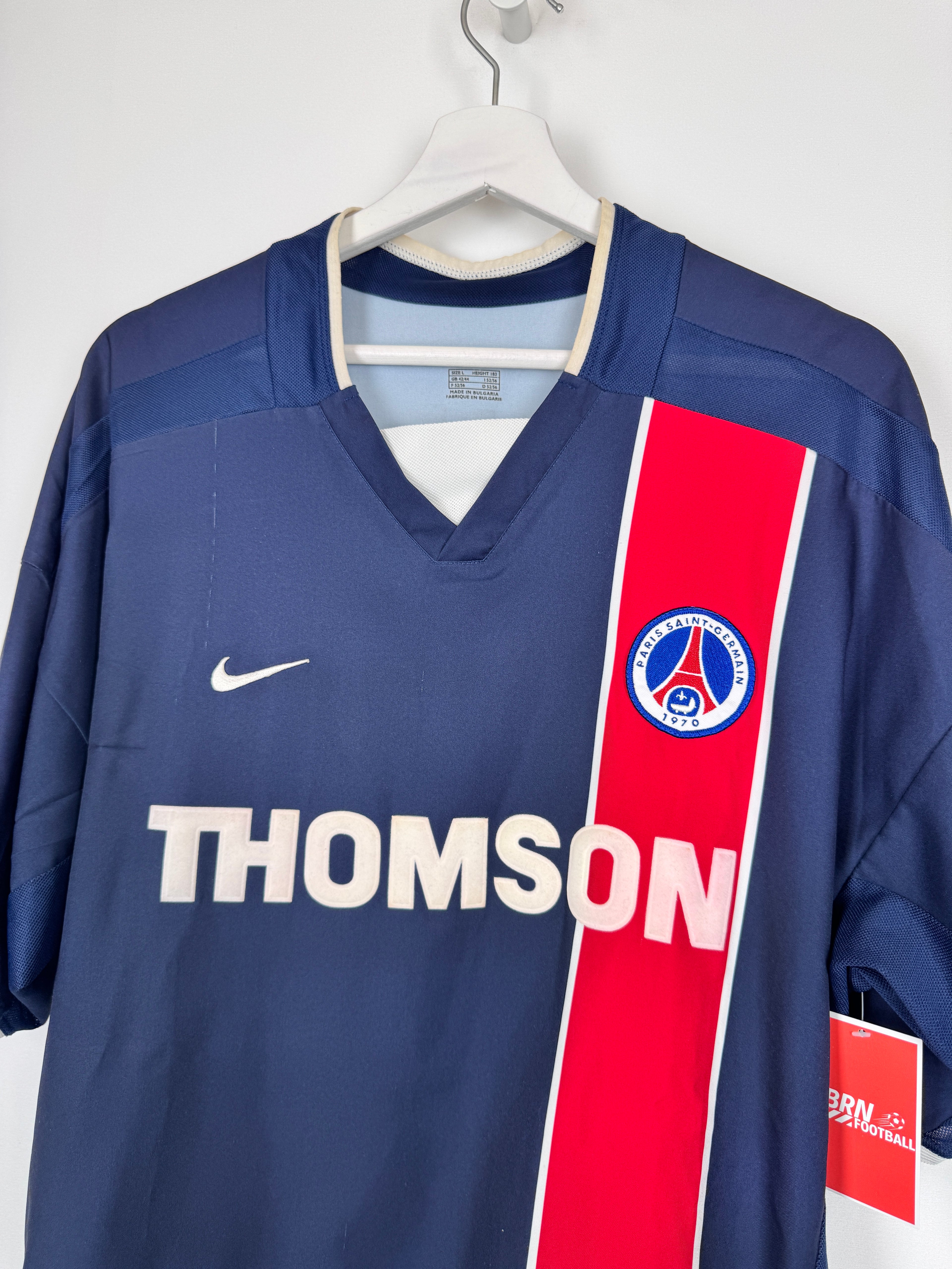 MAILLOT DE FOOTBALL PSG 2002/2003 DOMICILE - RONALDINHO #10 (L)