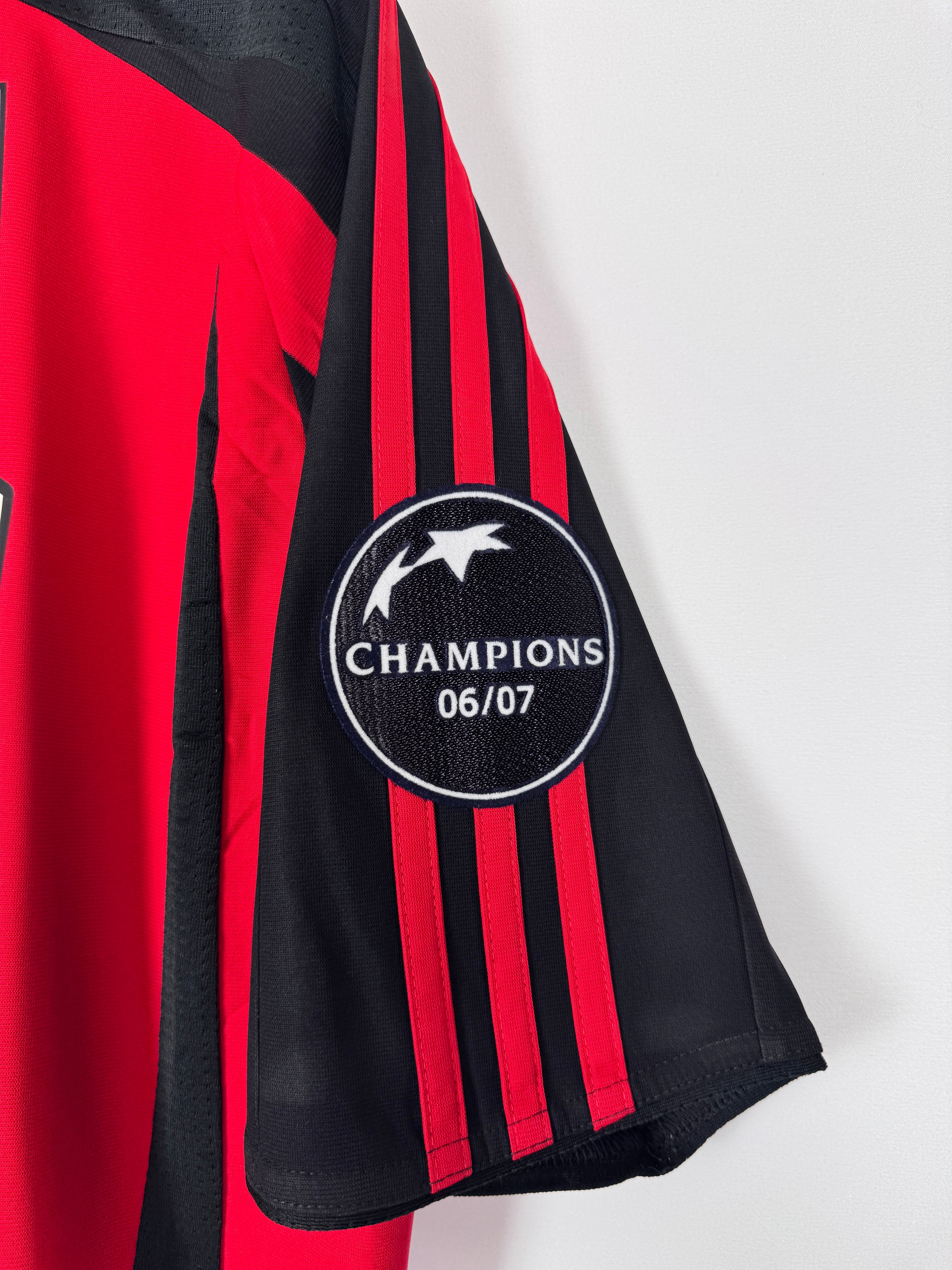 MAILLOT DE FOOTBALL AC MILAN 2007/2008 DOMICILE - RONALDO #99 (M)