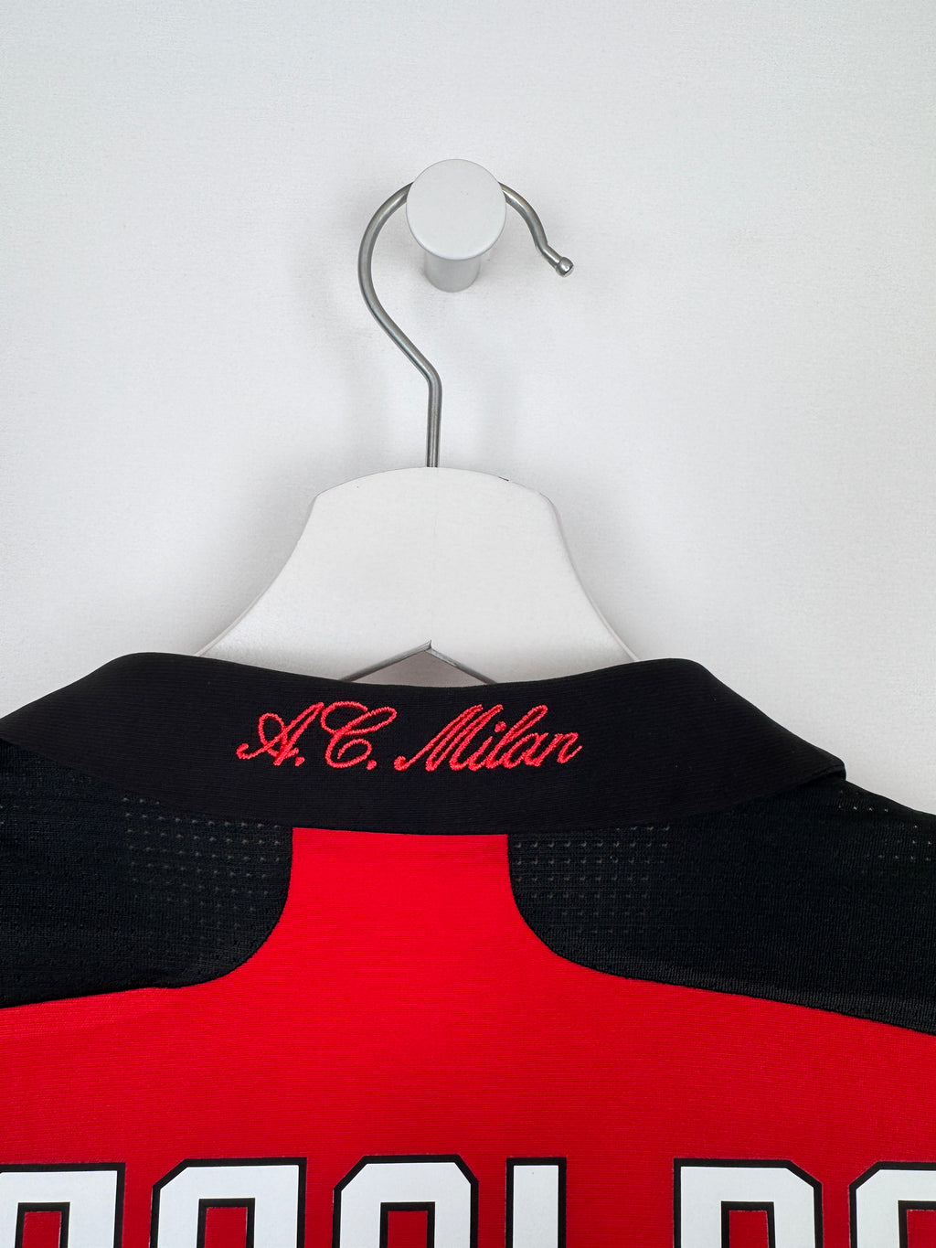 MAILLOT DE FOOTBALL AC MILAN 2007/2008 DOMICILE - RONALDO #99 (M)