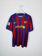 BARCELONA FOOTBALL SHIRT 2009/2010 HOME - MESSI #10 (XL)