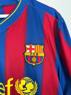 BARCELONA FOOTBALL SHIRT 2009/2010 HOME - MESSI #10 (XL)
