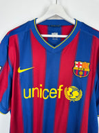 BARCELONA FOOTBALL SHIRT 2009/2010 HOME - MESSI #10 (XL)
