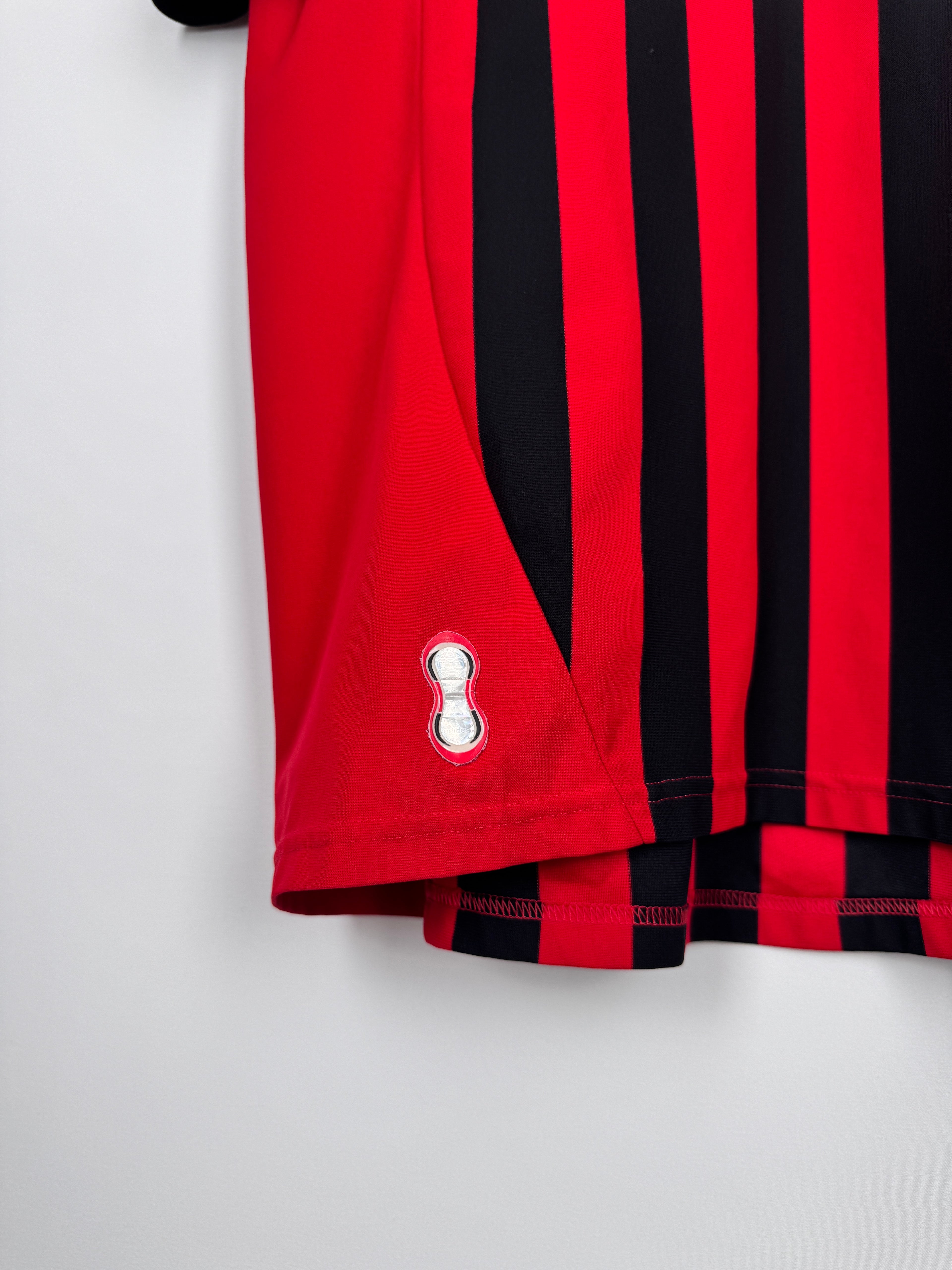 MAILLOT DE FOOTBALL AC MILAN 2007/2008 DOMICILE - RONALDO #99 (M)