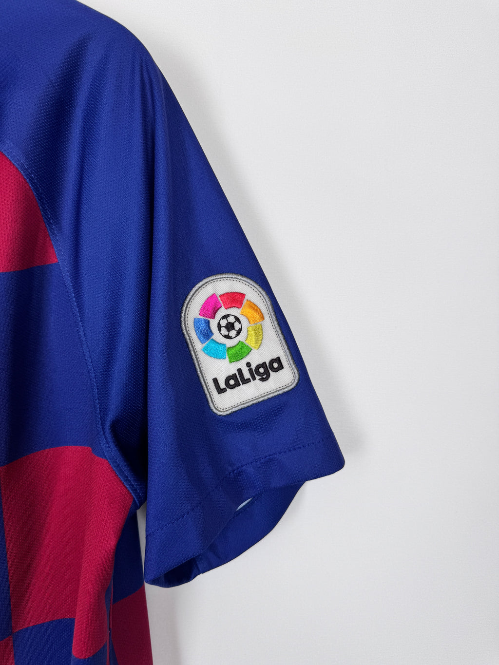 MAILLOT DE FOOTBALL BARCELONE 2019/2020 DOMICILE - LEO MESSI #10 (M)