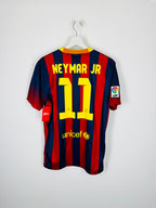 FOOTBALL JERSEY BARCELONA 2013/2014 HOME - NEYMAR JR #11 (S)