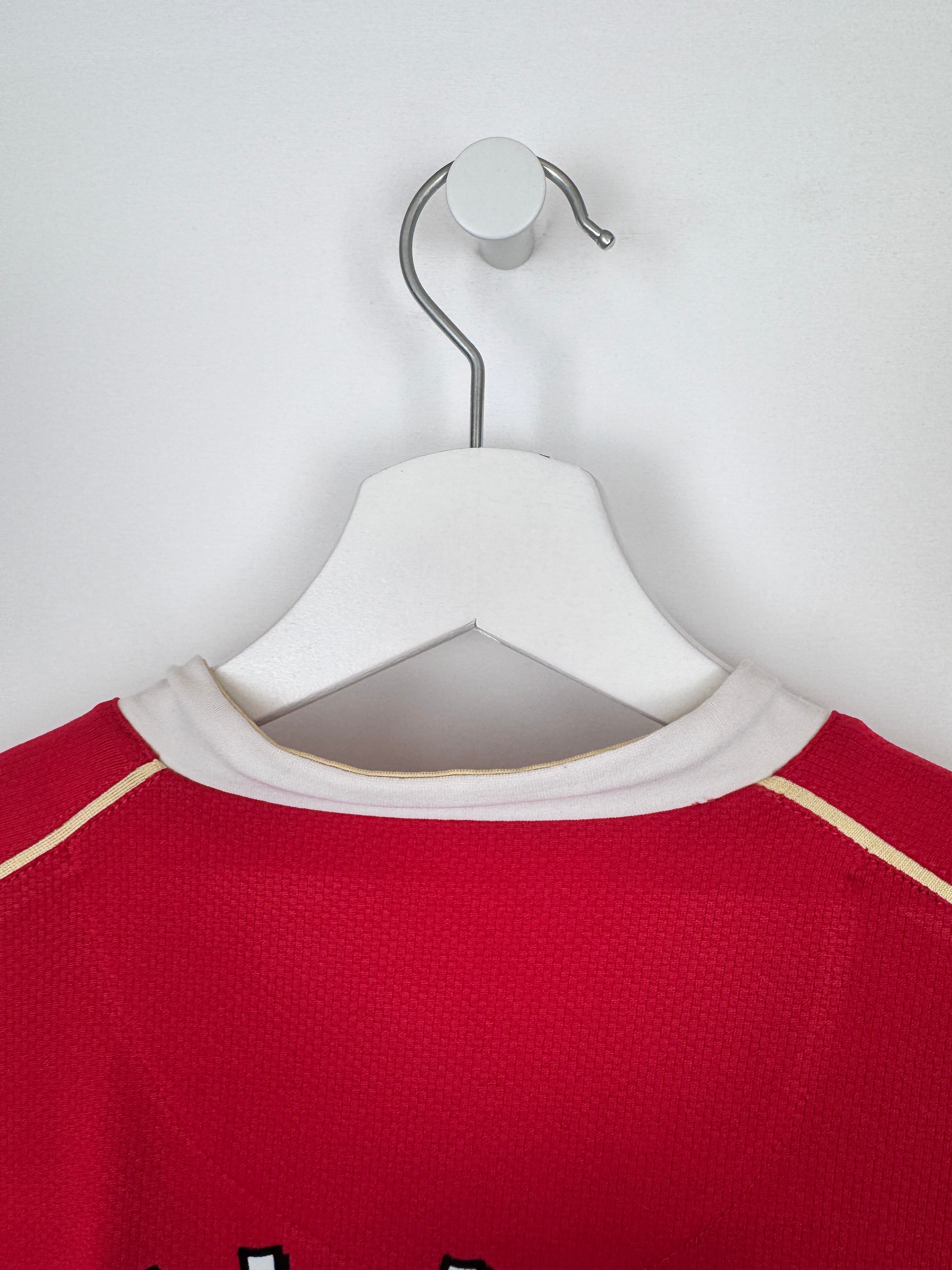 MAILLOT DE FOOTBALL MANCHESTER UNITED 2006/2007 DOMICILE - CRISTIANO RONALDO #7 VELVET (L)