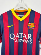 FOOTBALL JERSEY BARCELONA 2013/2014 HOME - NEYMAR JR #11 (S)