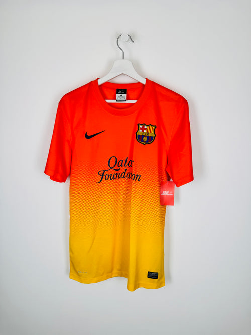 BARCELONA 2012/2013 AWAY FOOTBALL JERSEY - MESSI #10 (S)