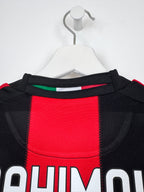 MAILLOT DE FOOTBALL AC MILAN 2010/2011 DOMICILE - ZLATAN IBRAHIMOVIC #11 (M)