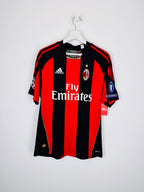 MAILLOT DE FOOTBALL AC MILAN 2010/2011 DOMICILE - ZLATAN IBRAHIMOVIC #11 (M)