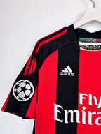 MAILLOT DE FOOTBALL AC MILAN 2010/2011 DOMICILE - ZLATAN IBRAHIMOVIC #11 (M)