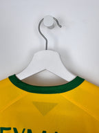 MAILLOT DE FOOTBALL BRÉSIL 2014 DOMICILE - NEYMAR JR #10 (XL)