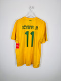 MAILLOT DE FOOTBALL BRÉSIL 2011 DOMICILE - NEYMAR JR #11 (L)