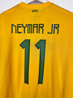 MAILLOT DE FOOTBALL BRÉSIL 2011 DOMICILE - NEYMAR JR #11 (L)