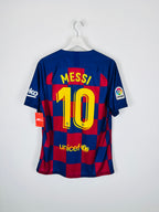 FOOTBALL JERSEY BARCELONA 2019/2020 HOME - MESSI #10 (L)