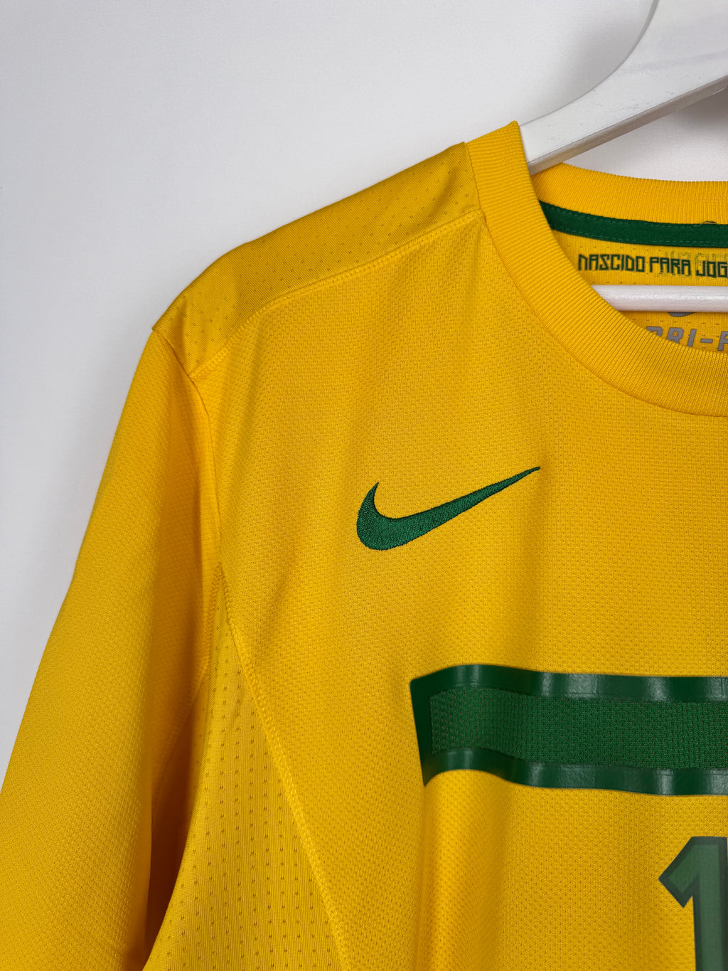 MAILLOT DE FOOTBALL BRÉSIL 2011 DOMICILE - NEYMAR JR #11 (L)
