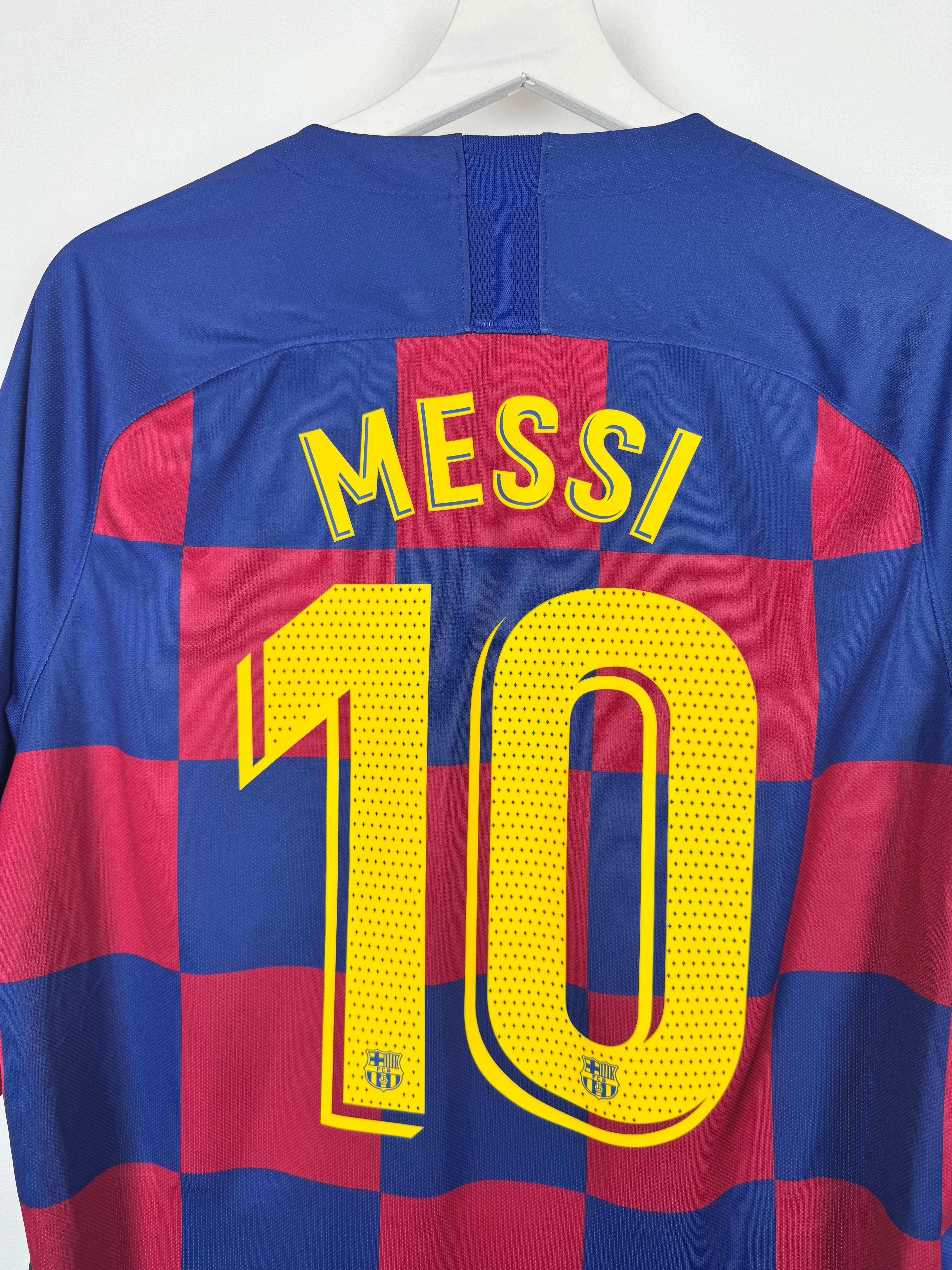 FOOTBALL JERSEY BARCELONA 2019/2020 HOME - MESSI #10 (L)