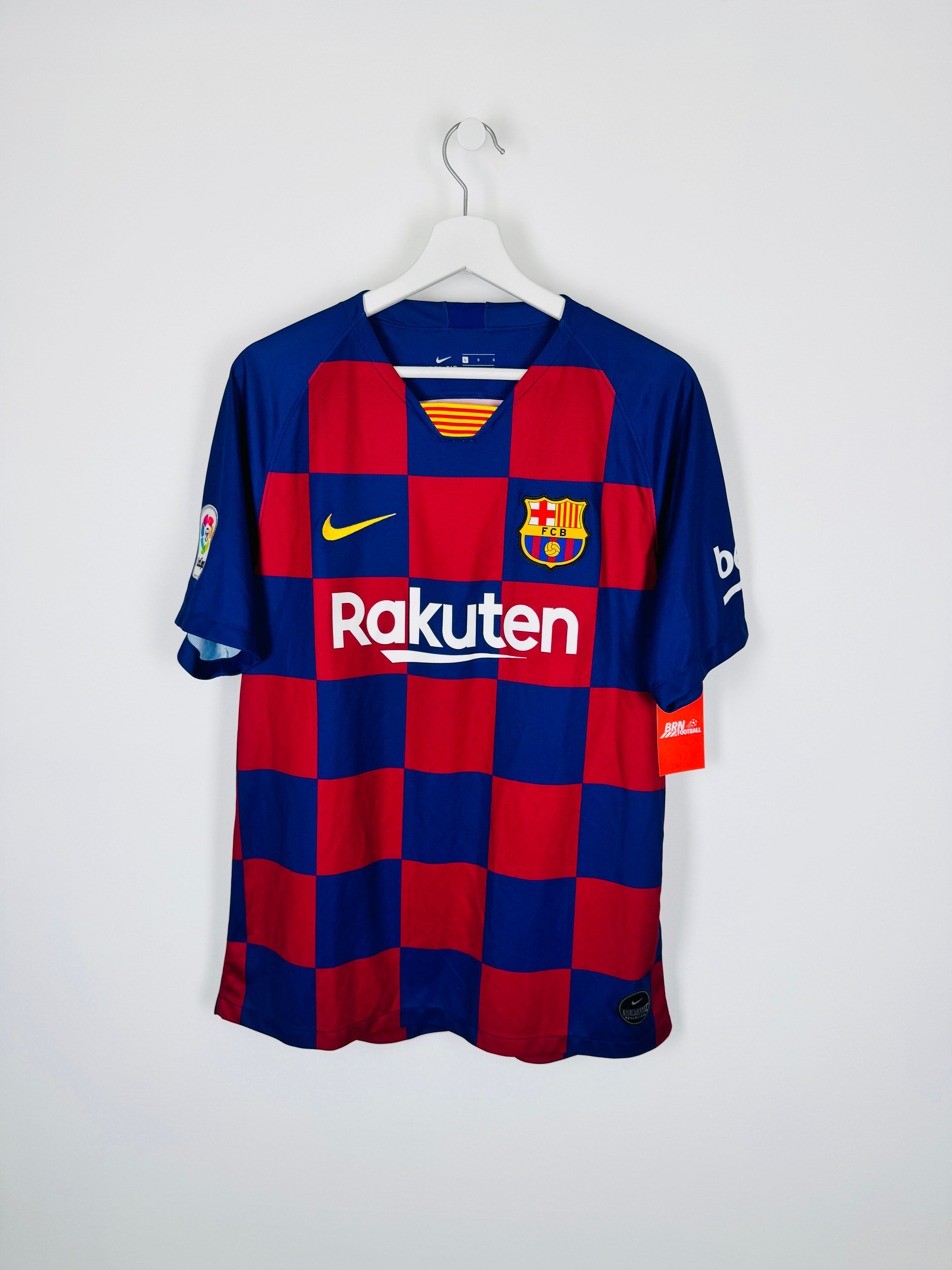 FOOTBALL JERSEY BARCELONA 2019/2020 HOME - MESSI #10 (L)